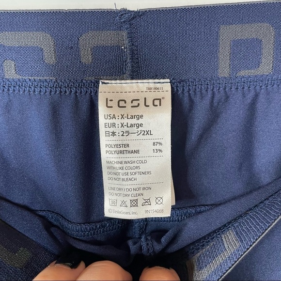 Tesla Navy Leggings Xlarge - Picture 6 of 7